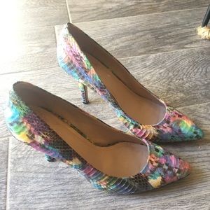 Vince Camuto Rainbow Sequin Stilettos